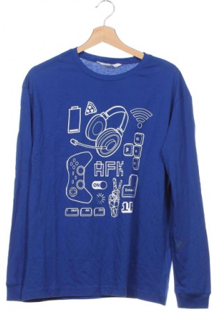Dziecięca bluzka H&M, Rozmiar 15-18y/ 170-176 cm, Kolor Niebieski, Cena 25,68 zł