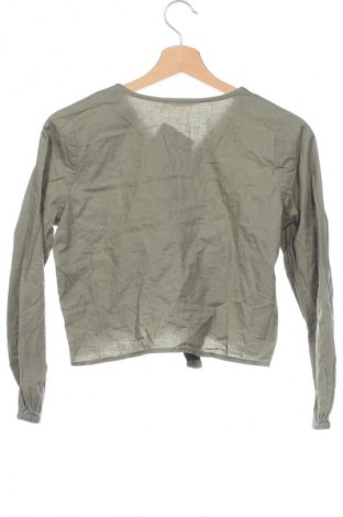 Dziecięca bluzka H&M, Rozmiar 11-12y/ 152-158 cm, Kolor Zielony, Cena 24,27 zł