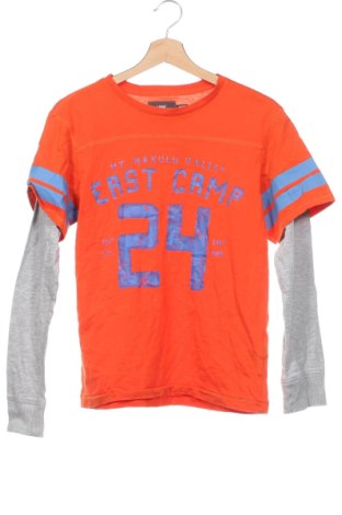 Kinder Shirt H&M L.O.G.G., Größe 12-13y/ 158-164 cm, Farbe Orange, Preis 4,36 €