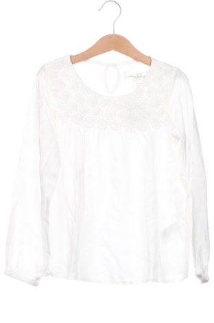 Kinder Shirt H&M L.O.G.G., Größe 7-8y/ 128-134 cm, Farbe Weiß, Preis 3,61 €