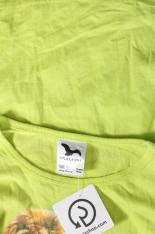 Детска блуза Malfini, Размер 11-12y/ 152-158 см, Цвят Зелен, Цена 7,06 лв.