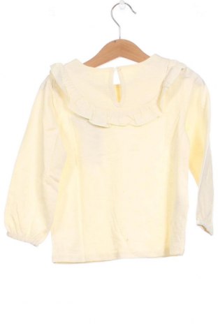 Детска блуза Mango, Размер 18-24m/ 86-98 см, Цвят Жълт, Цена 13,00 лв.