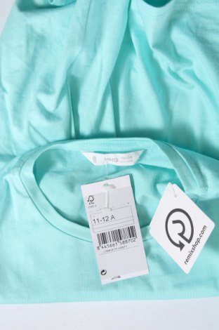 Kinder Shirt Mango, Größe 11-12y/ 152-158 cm, Farbe Grün, Preis € 6,70