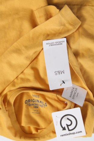 Bluză pentru copii Marks & Spencer, Mărime 2-3y/ 98-104 cm, Culoare Galben, Preț 41,35 Lei