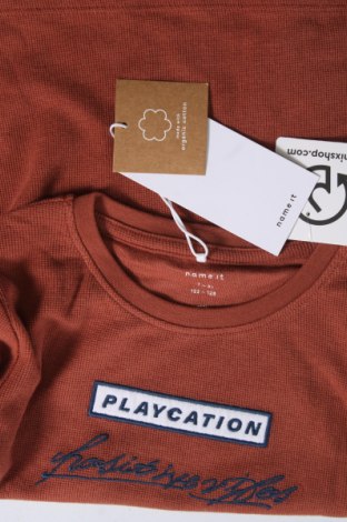 Kinder Shirt Name It, Größe 6-7y/ 122-128 cm, Farbe Braun, Preis 13,15 €