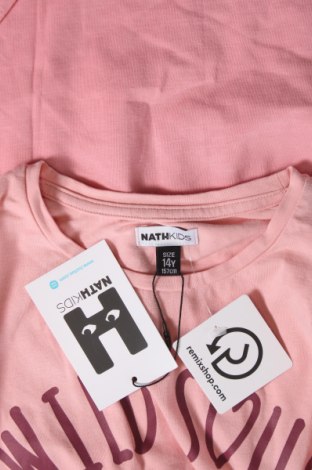 Детска блуза Nath, Размер 12-13y/ 158-164 см, Цвят Розов, Цена 13,00 лв.