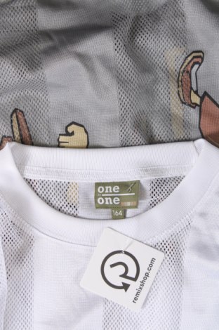 Dziecięca bluzka One By One, Rozmiar 12-13y/ 158-164 cm, Kolor Biały, Cena 31,67 zł