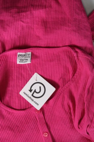 Παιδική μπλούζα Page One, Μέγεθος 15-18y/ 170-176 εκ., Χρώμα Ρόζ , Τιμή 3,74 €
