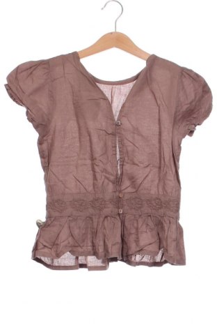 Детска блуза Pomp De Lux, Размер 6-7y/ 122-128 см, Цвят Кафяв, Цена 13,31 лв.