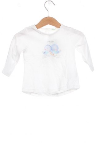 Kinder Shirt United Colors Of Benetton, Größe 6-9m/ 68-74 cm, Farbe Weiß, Preis € 14,46