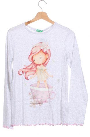 Kinder Shirt United Colors Of Benetton, Größe 14-15y/ 168-170 cm, Farbe Grau, Preis € 11,83