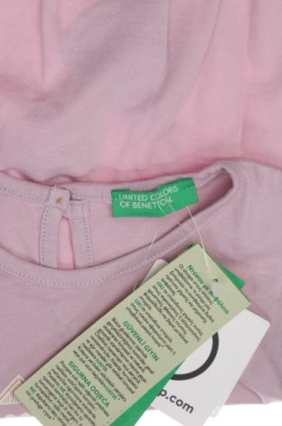 Dziecięca bluzka United Colors Of Benetton, Rozmiar 12-18m/ 80-86 cm, Kolor Fioletowy, Cena 61,17 zł