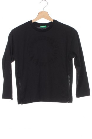 Παιδική μπλούζα United Colors Of Benetton, Μέγεθος 9-10y/ 140-146 εκ., Χρώμα Μαύρο, Τιμή 11,83 €