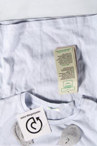 Детска блуза United Colors Of Benetton, Размер 18-24m/ 86-98 см, Цвят Син, Цена 33,15 лв.