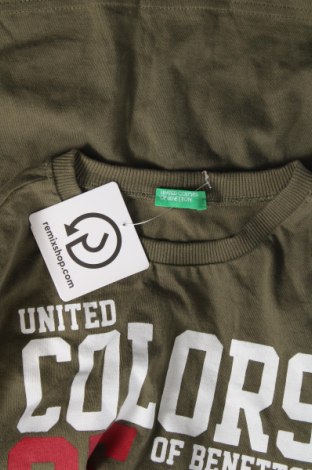 Bluză pentru copii United Colors Of Benetton, Mărime 14-15y/ 168-170 cm, Culoare Verde, Preț 54,86 Lei