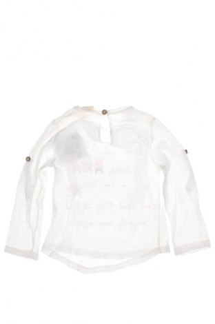 Kinder Shirt Zara, Größe 12-18m/ 80-86 cm, Farbe Weiß, Preis 3,99 €