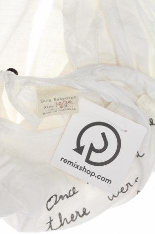 Kinder Shirt Zara, Größe 12-18m/ 80-86 cm, Farbe Weiß, Preis € 4,20