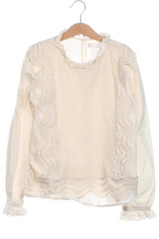 Детска блуза Zara, Размер 10-11y/ 146-152 см, Цвят Екрю, Цена 14,00 лв.
