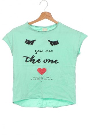 Kinder Shirt Zara, Größe 7-8y/ 128-134 cm, Farbe Grün, Preis 4,33 €