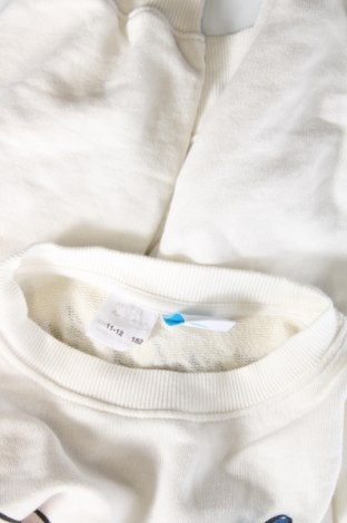 Детска блуза Zara, Размер 11-12y/ 152-158 см, Цвят Бял, Цена 14,00 лв.
