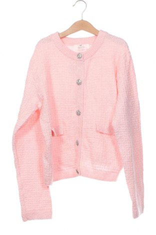 Kinder Strickjacke H&M, Größe 12-13y/ 158-164 cm, Farbe Rosa, Preis 5,17 €