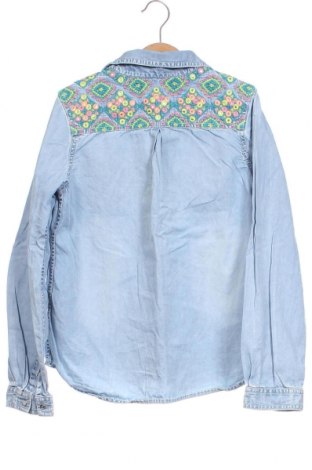 Kinderhemd Reserved, Größe 10-11y/ 146-152 cm, Farbe Blau, Preis 3,34 €