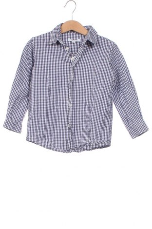 Детска риза, Размер 3-4y/ 104-110 см, Цвят Син, Цена 7,20 лв.