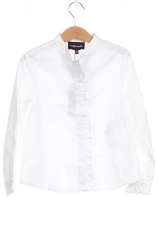 Детска риза Emporio Armani, Размер 5-6y/ 116-122 см, Цвят Бял, Цена 76,45 лв.