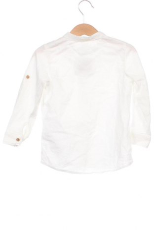 Kinderhemd H&M, Größe 18-24m/ 86-98 cm, Farbe Weiß, Preis 3,61 €