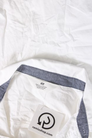 Детска риза H&M, Размер 15-18y/ 170-176 см, Цвят Бял, Цена 11,00 лв.