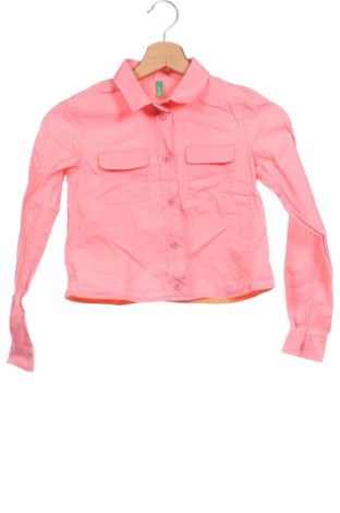 Παιδικό πουκάμισο United Colors Of Benetton, Μέγεθος 8-9y/ 134-140 εκ., Χρώμα Ρόζ , Τιμή 6,75 €