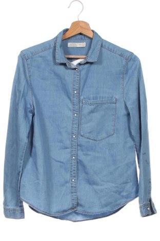 Kinderhemd Zara, Größe 13-14y/ 164-168 cm, Farbe Blau, Preis 4,20 €