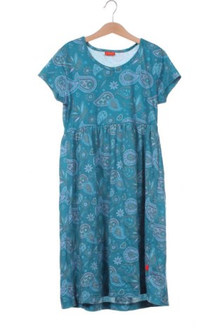 Kinderkleid, Größe 11-12y/ 152-158 cm, Farbe Blau, Preis € 9,19