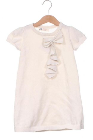 Dětské šaty  H&M, Velikost 4-5y/ 110-116 cm, Barva Krémová, Cena  279,00 Kč