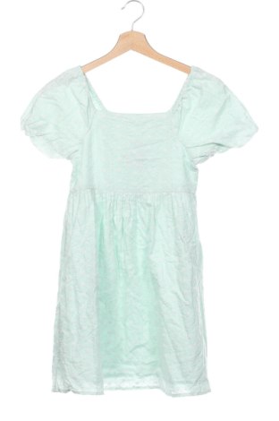 Детска рокля Mango, Размер 8-9y/ 134-140 см, Цвят Зелен, Цена 10,80 лв.