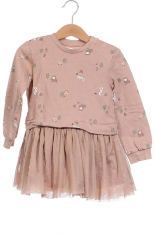 Dětské šaty  Sinsay, Velikost 18-24m/ 86-98 cm, Barva Popelavě růžová, Cena  166,00 Kč