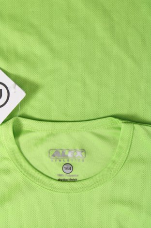 Dziecięcy T-shirt ALEX, Rozmiar 13-14y/ 164-168 cm, Kolor Zielony, Cena 33,59 zł