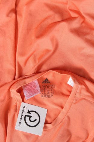 Kinder T-Shirt Adidas, Größe 14-15y/ 168-170 cm, Farbe Orange, Preis 15,31 €