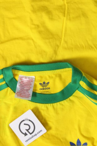 Dziecięcy T-shirt Adidas Originals, Rozmiar 8-9y/ 134-140 cm, Kolor Żółty, Cena 61,57 zł