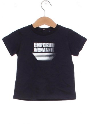 Tricou pentru copii Emporio Armani, Mărime 9-12m/ 74-80 cm, Culoare Albastru, Preț 168,42 Lei