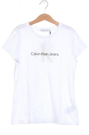 Tricou pentru copii Calvin Klein, Mărime 11-12y/ 152-158 cm, Culoare Alb, Preț 121,05 Lei