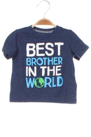 Dziecięcy T-shirt Carter's, Rozmiar 6-9m/ 68-74 cm, Kolor Niebieski, Cena 35,86 zł