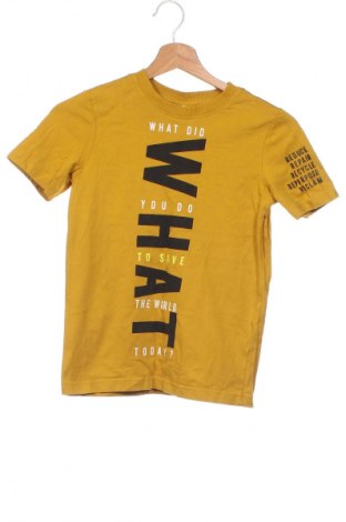 Παιδικό μπλουζάκι Coccodrillo, Μέγεθος 7-8y/ 128-134 εκ., Χρώμα Κίτρινο, Τιμή 3,61 €
