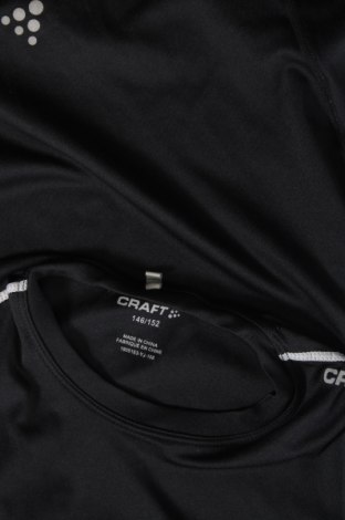 Dziecięcy T-shirt Craft, Rozmiar 10-11y/ 146-152 cm, Kolor Czarny, Cena 102,35 zł