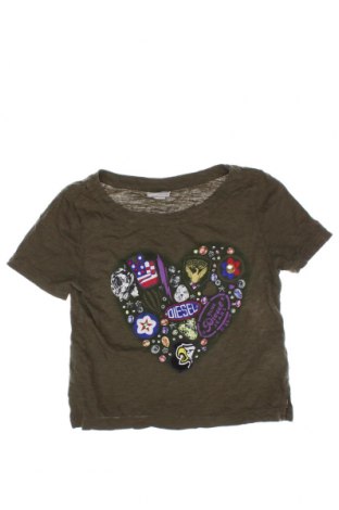 Kinder T-Shirt Diesel, Größe 4-5y/ 110-116 cm, Farbe Grün, Preis 10,99 €