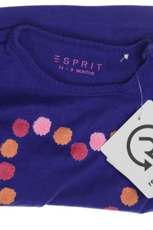 Kinder T-Shirt Esprit, Größe 9-12m/ 74-80 cm, Farbe Lila, Preis 4,56 €