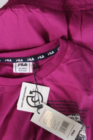 Детска тениска FILA, Размер 15-18y/ 170-176 см, Цвят Лилав, Цена 35,70 лв.