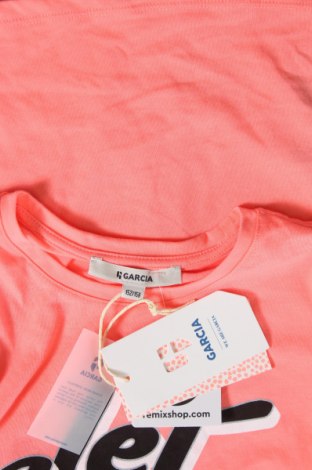 Детска тениска Garcia, Размер 11-12y/ 152-158 см, Цвят Розов, Цена 16,50 лв.