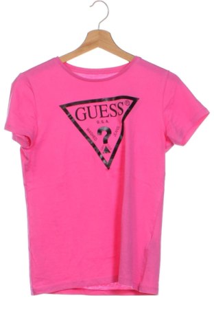Детска тениска Guess, Размер 13-14y/ 164-168 см, Цвят Розов, Цена 25,30 лв.