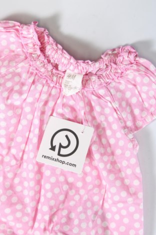 Tricou pentru copii H&M, Mărime 6-9m/ 68-74 cm, Culoare Roz, Preț 17,95 Lei